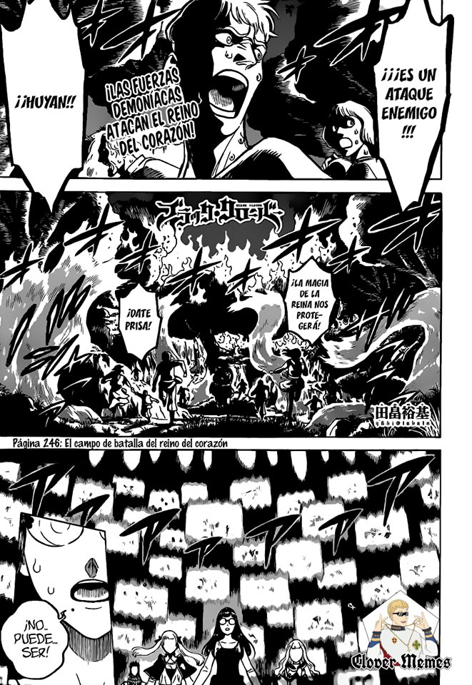 Read Black Clover es Manga Online
