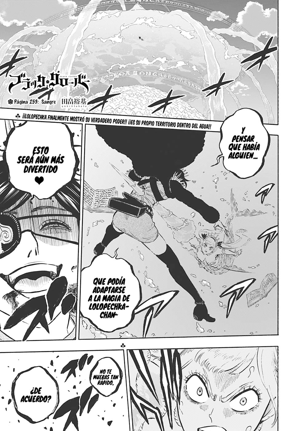 Read Black Clover es Manga Online