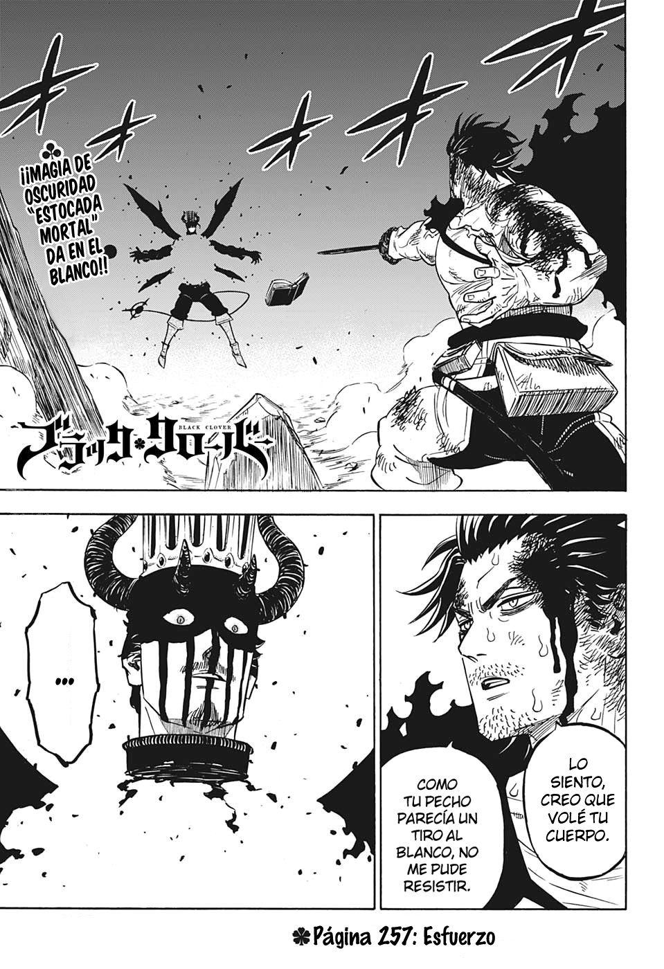Read Black Clover es Manga Online
