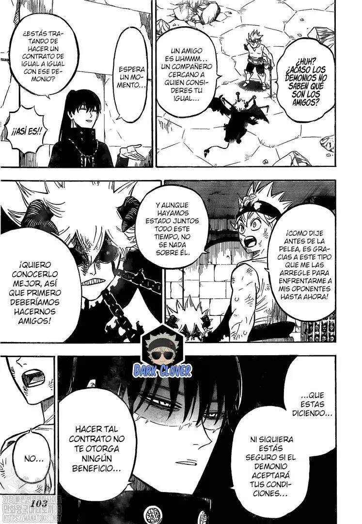 Read Black Clover es Manga Online