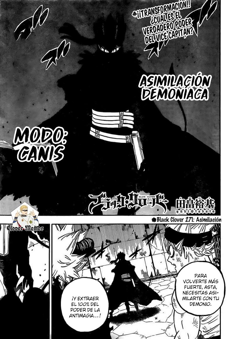 Read Black Clover es Manga Online