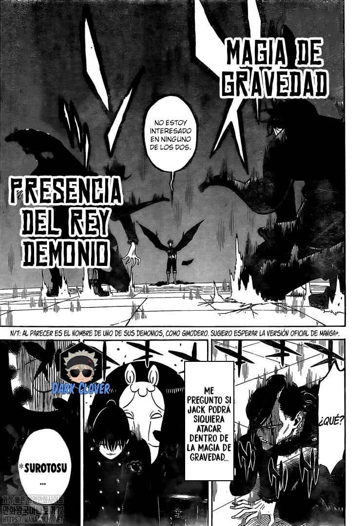 Read Black Clover es Manga Online
