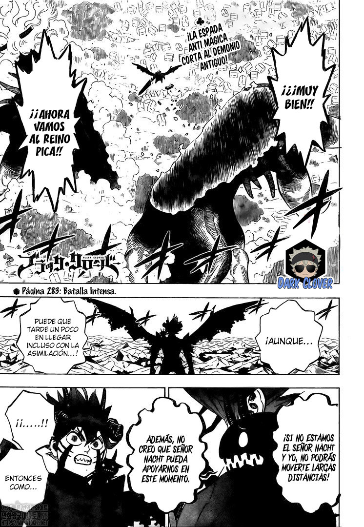 Read Black Clover es Manga Online