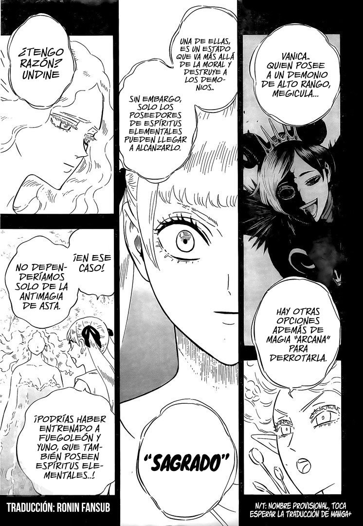 Read Black Clover es Manga Online