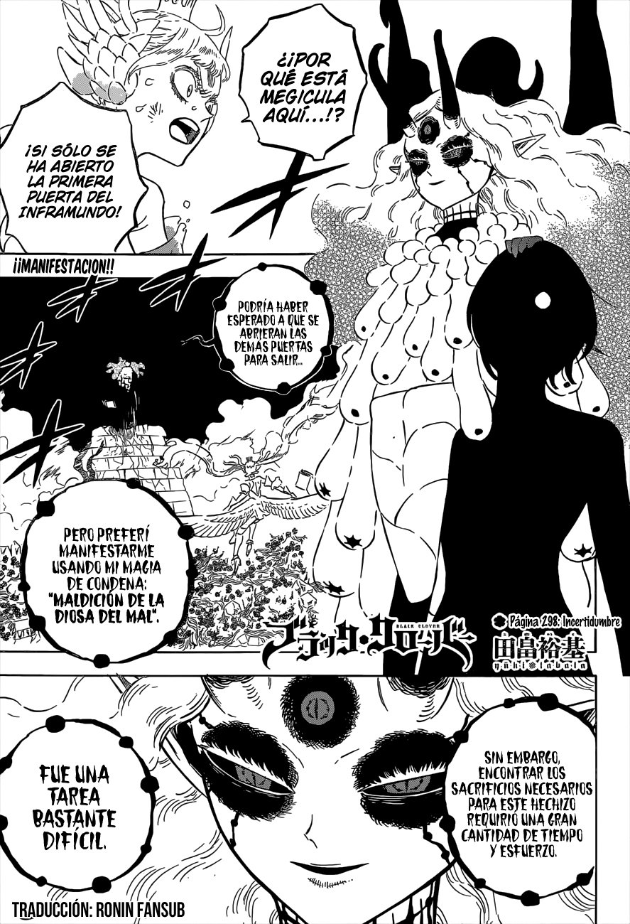 Read Black Clover es Manga Online