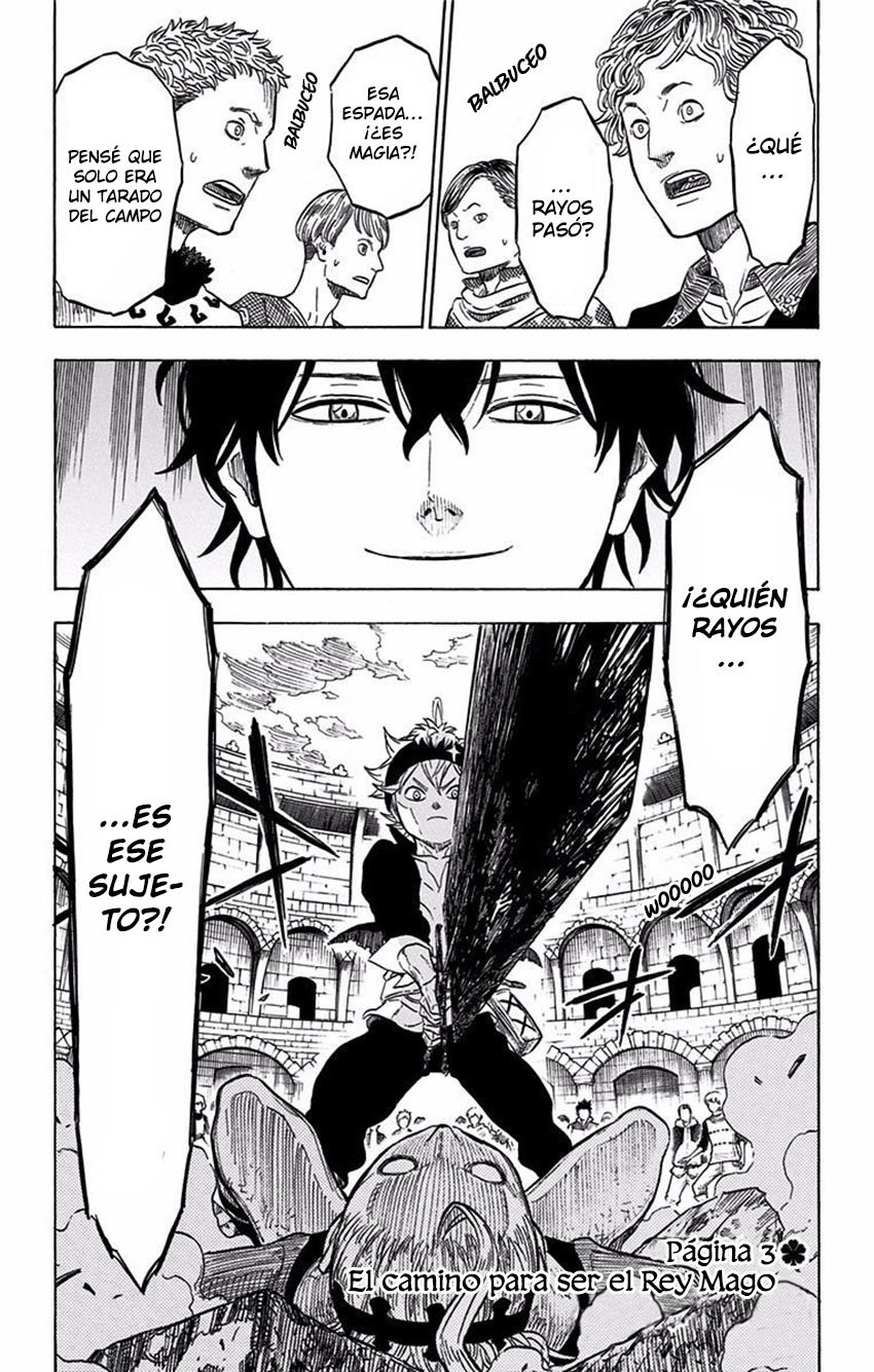 Read Black Clover es Manga Online
