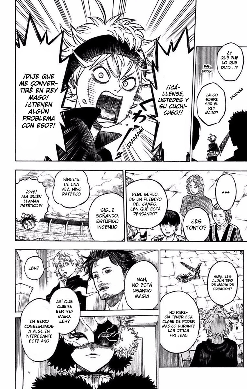 Read Black Clover es Manga Online