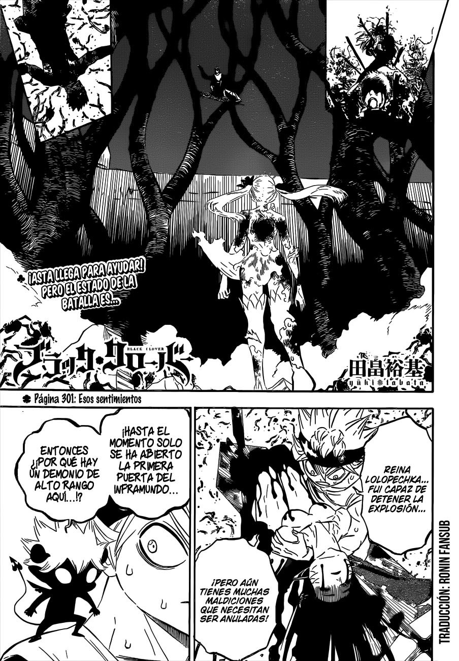 Read Black Clover es Manga Online