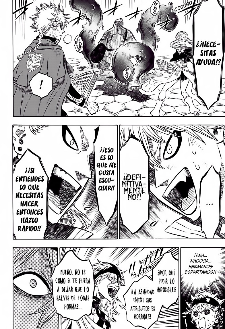 Read Black Clover es Manga Online