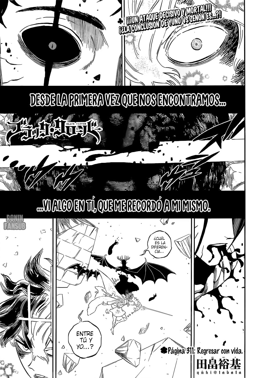 Read Black Clover es Manga Online