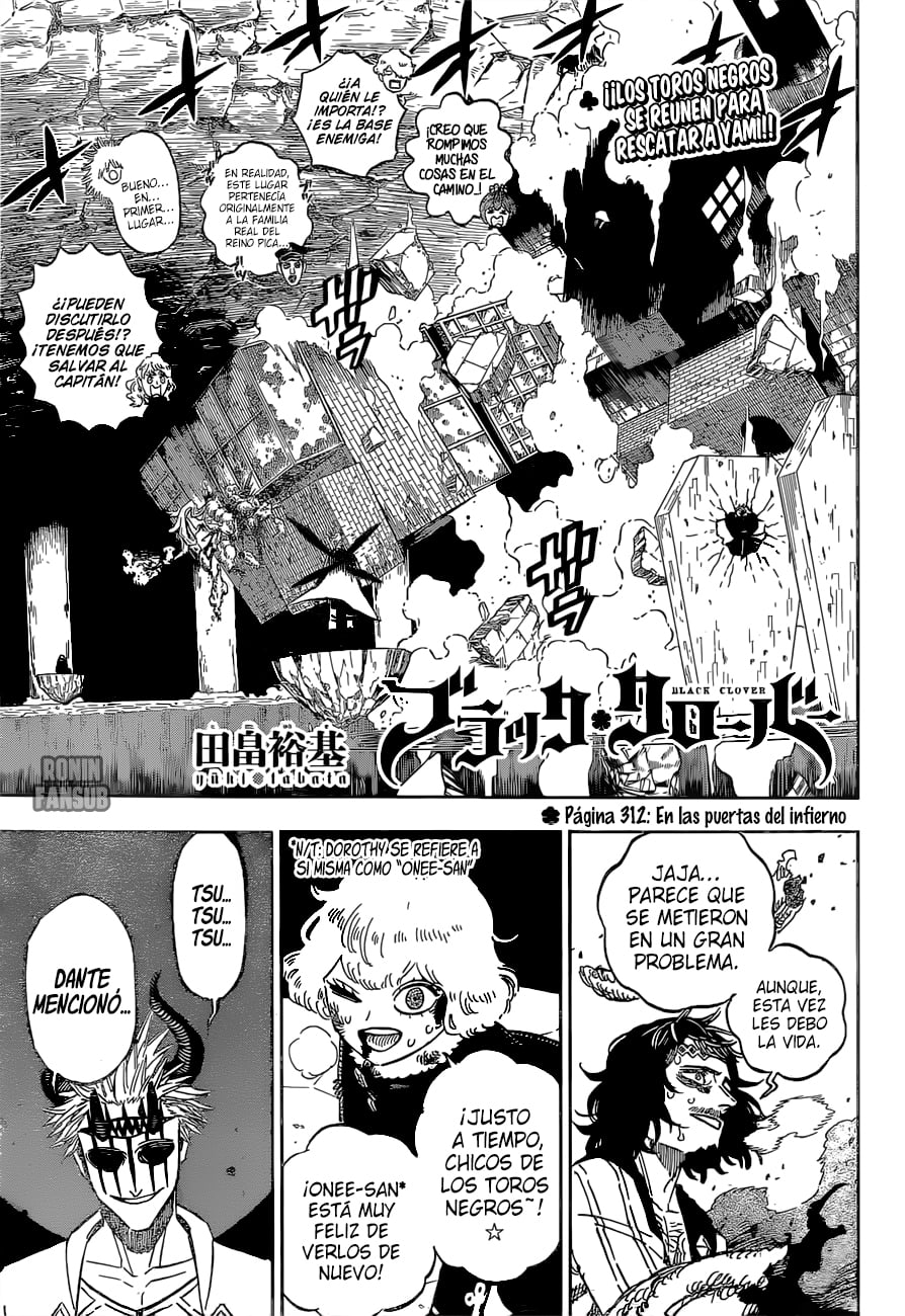 Read Black Clover es Manga Online
