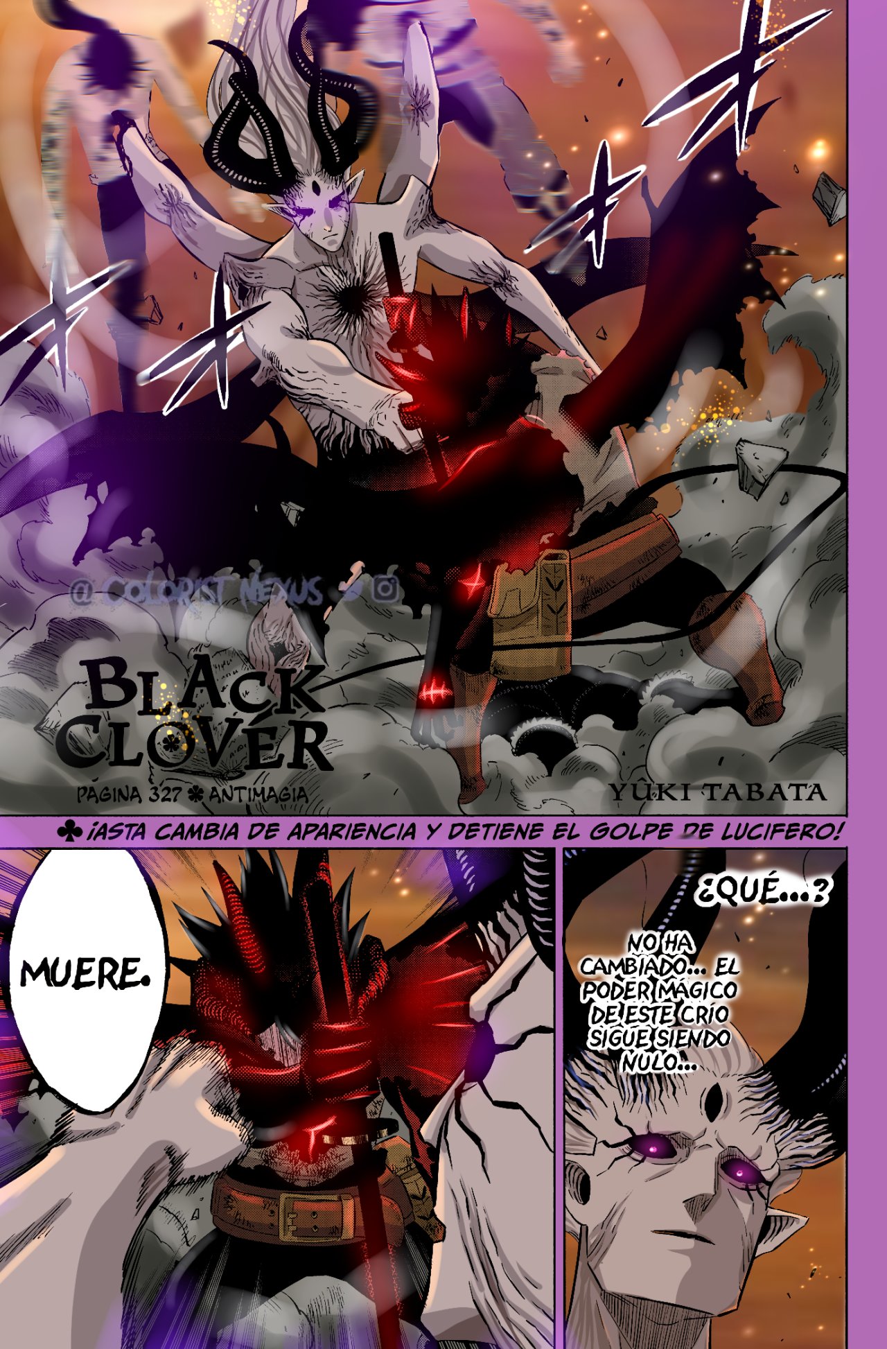 Read Black Clover es Manga Online