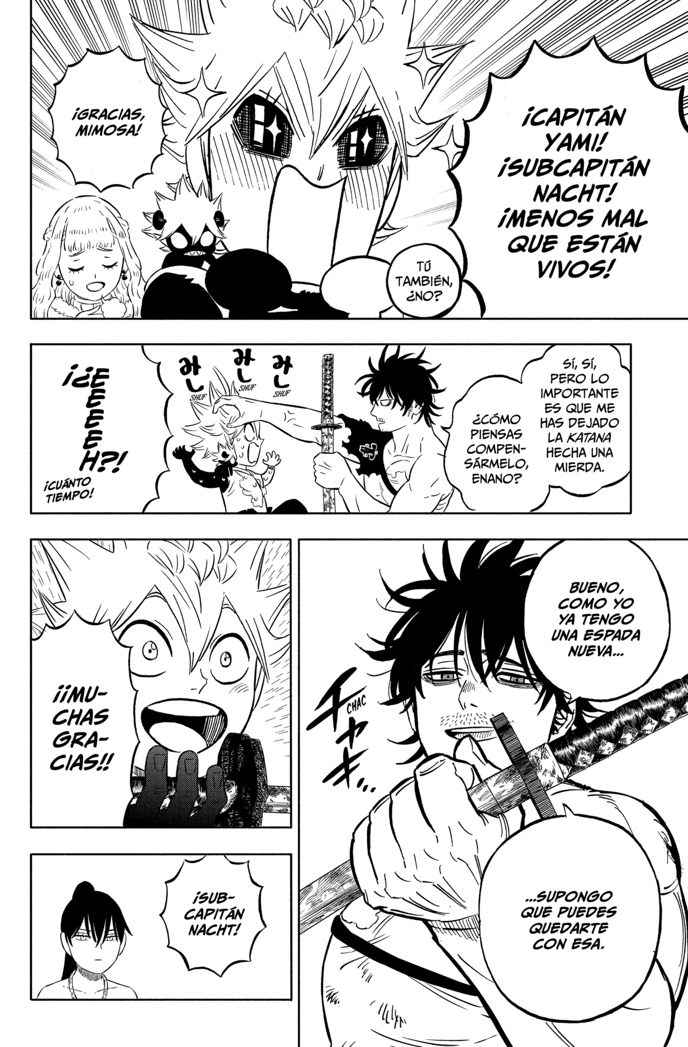 Read Black Clover es Manga Online