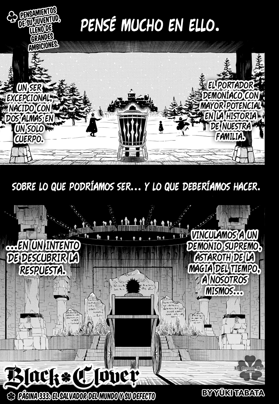 Read Black Clover es Manga Online