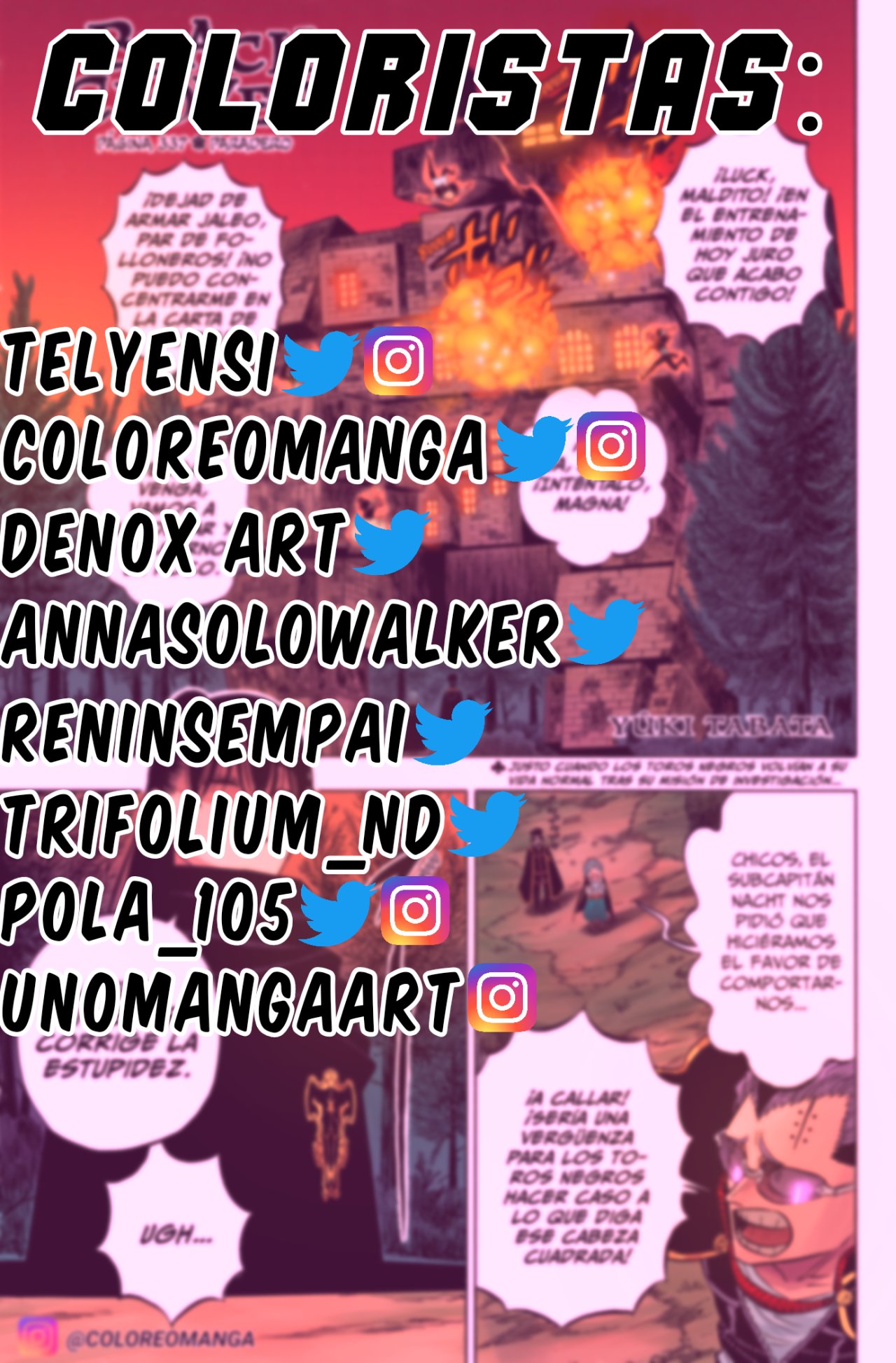 Read Black Clover es Manga Online