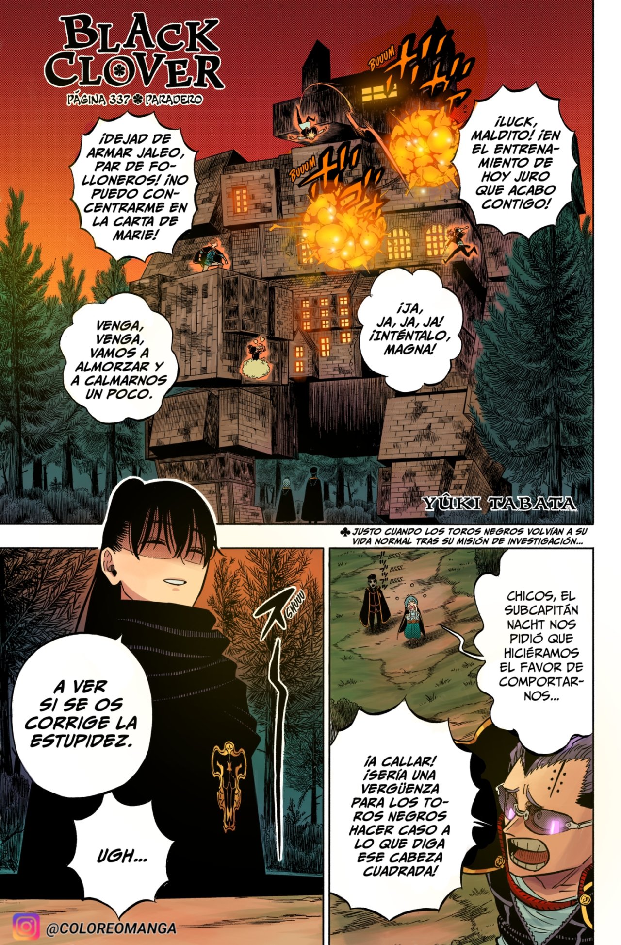 Read Black Clover es Manga Online