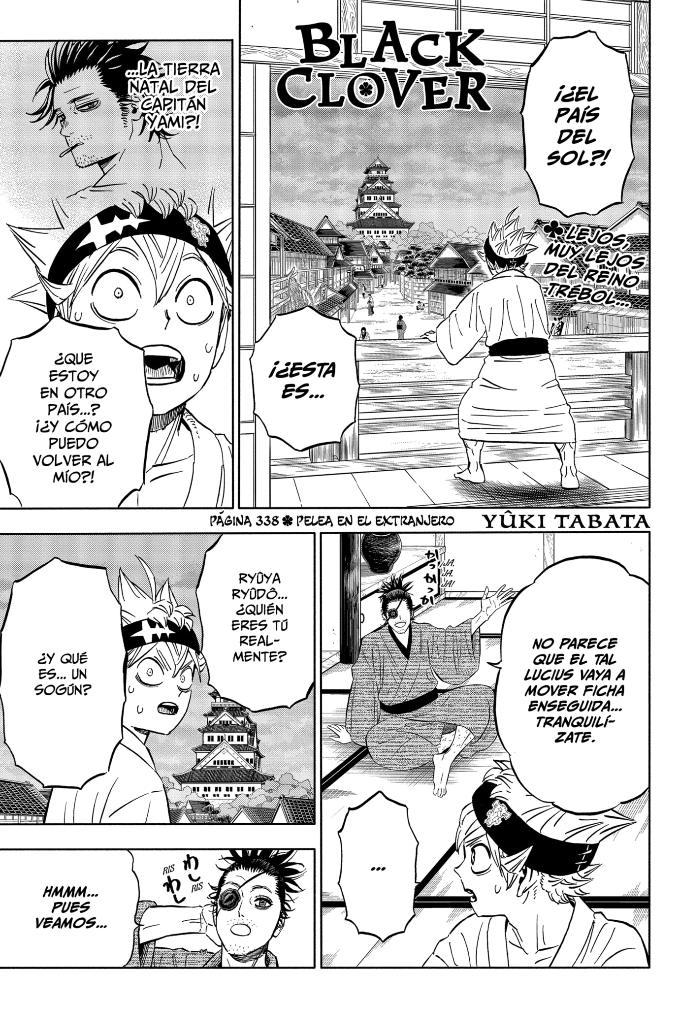 Read Black Clover es Manga Online
