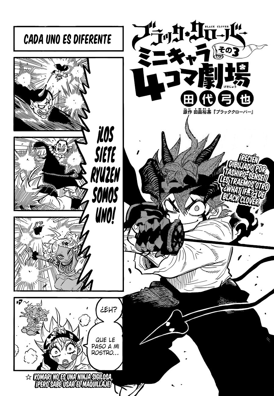 Read Black Clover es Manga Online