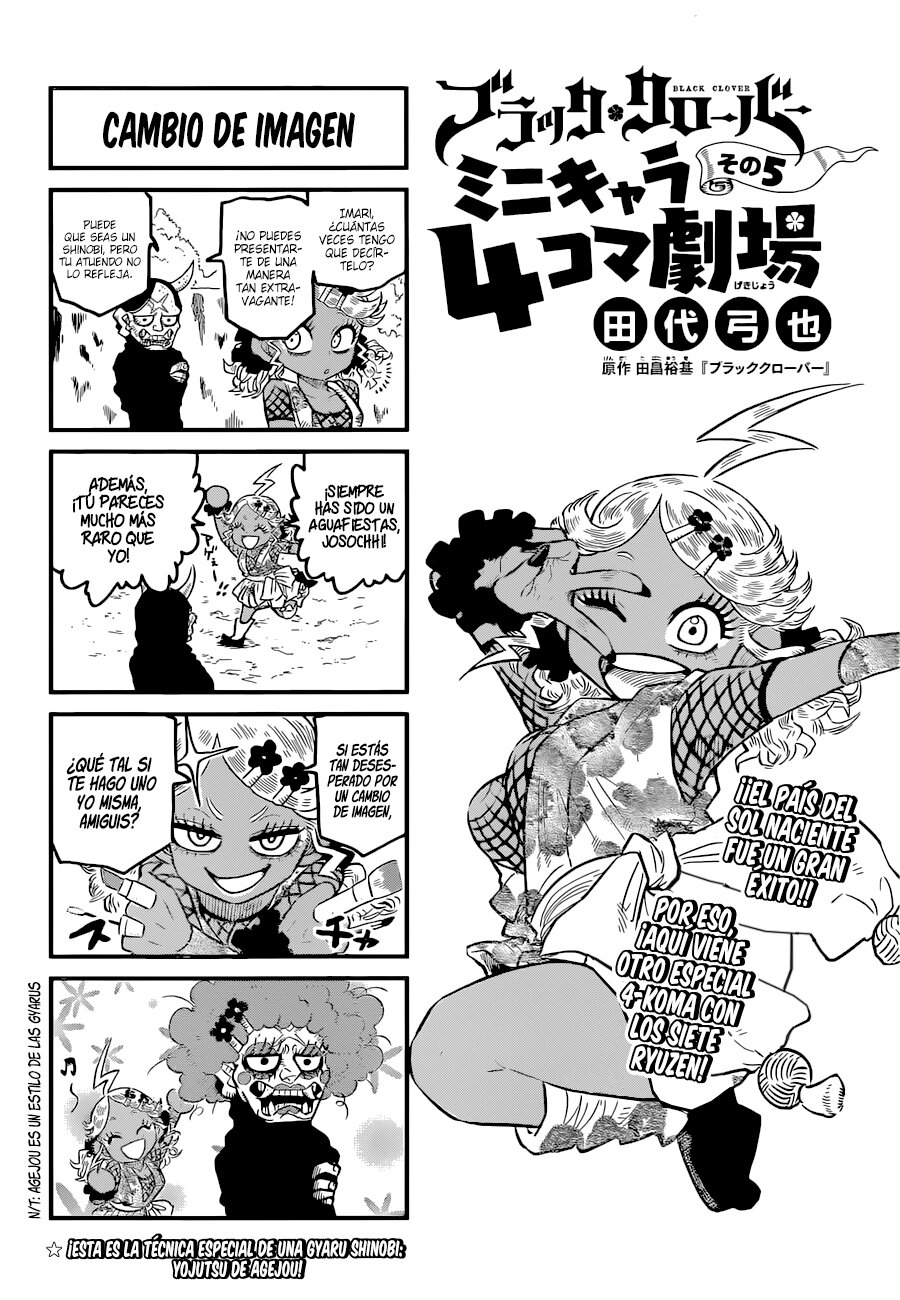 Read Black Clover es Manga Online