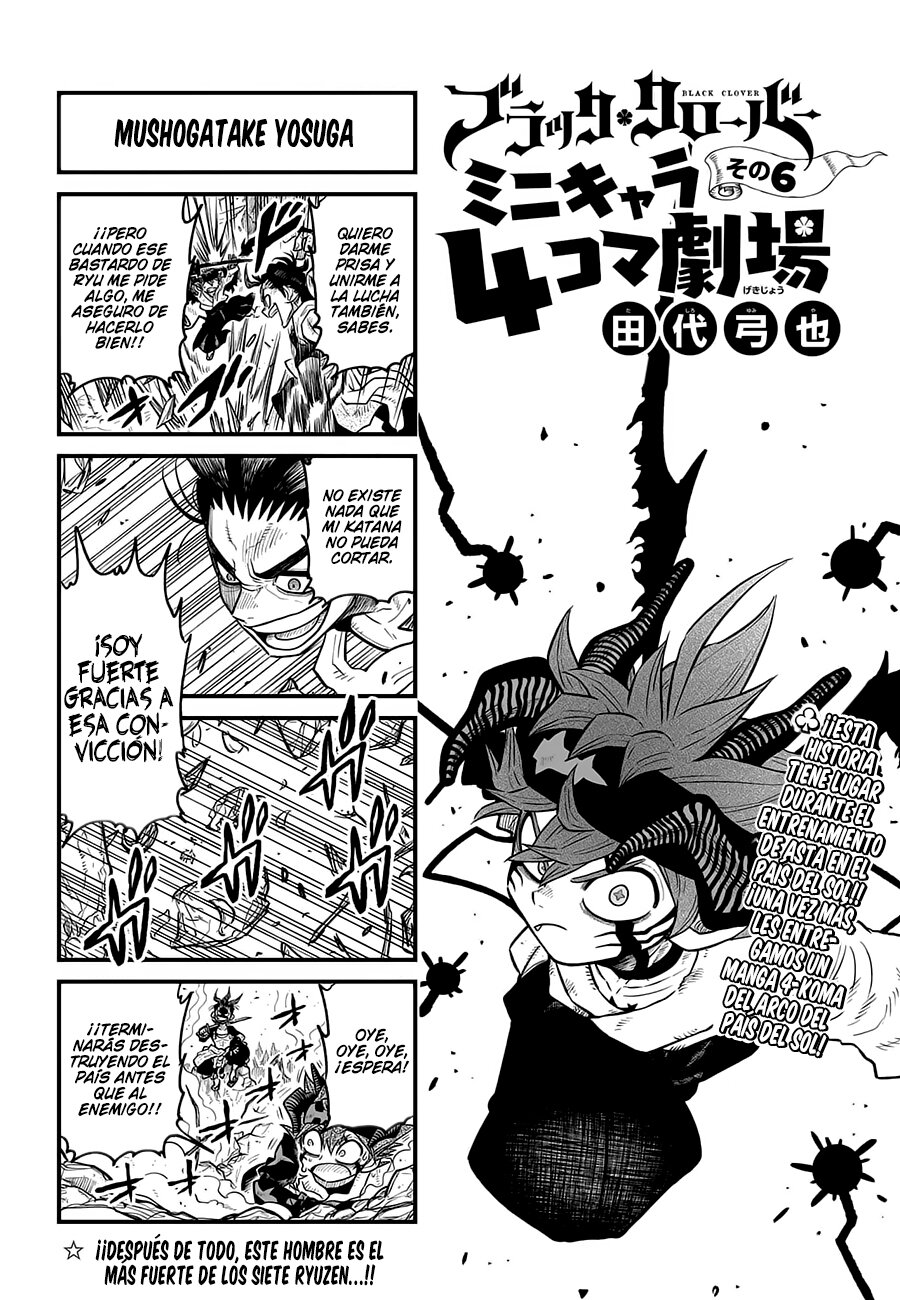 Read Black Clover es Manga Online
