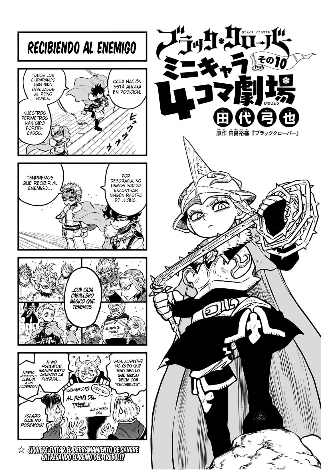 Read Black Clover es Manga Online