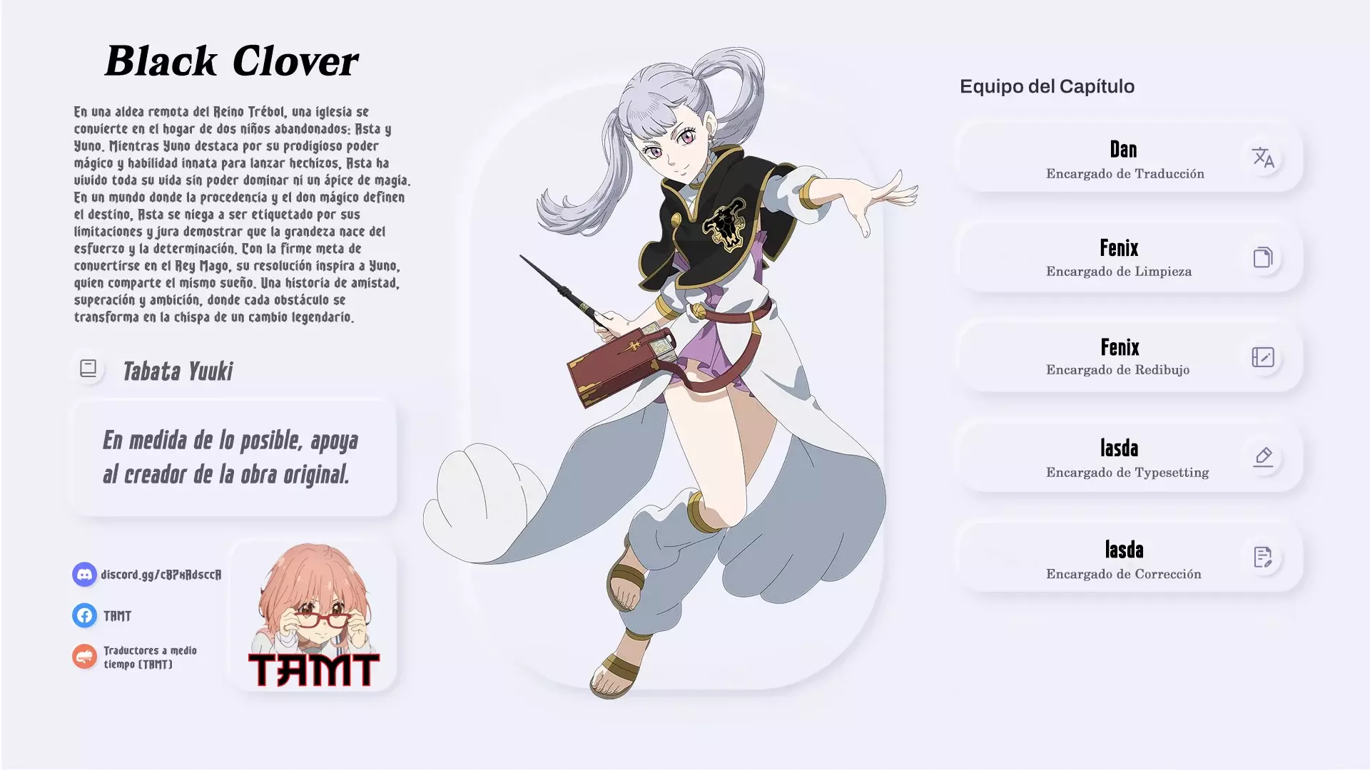 Read Black Clover es Manga Online