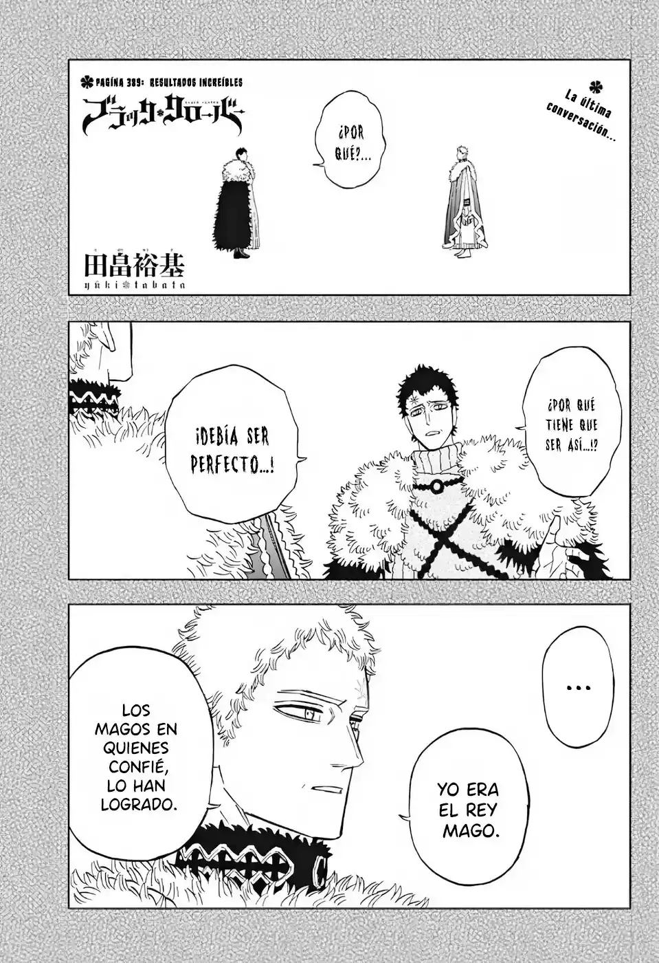 Read Black Clover es Manga Online