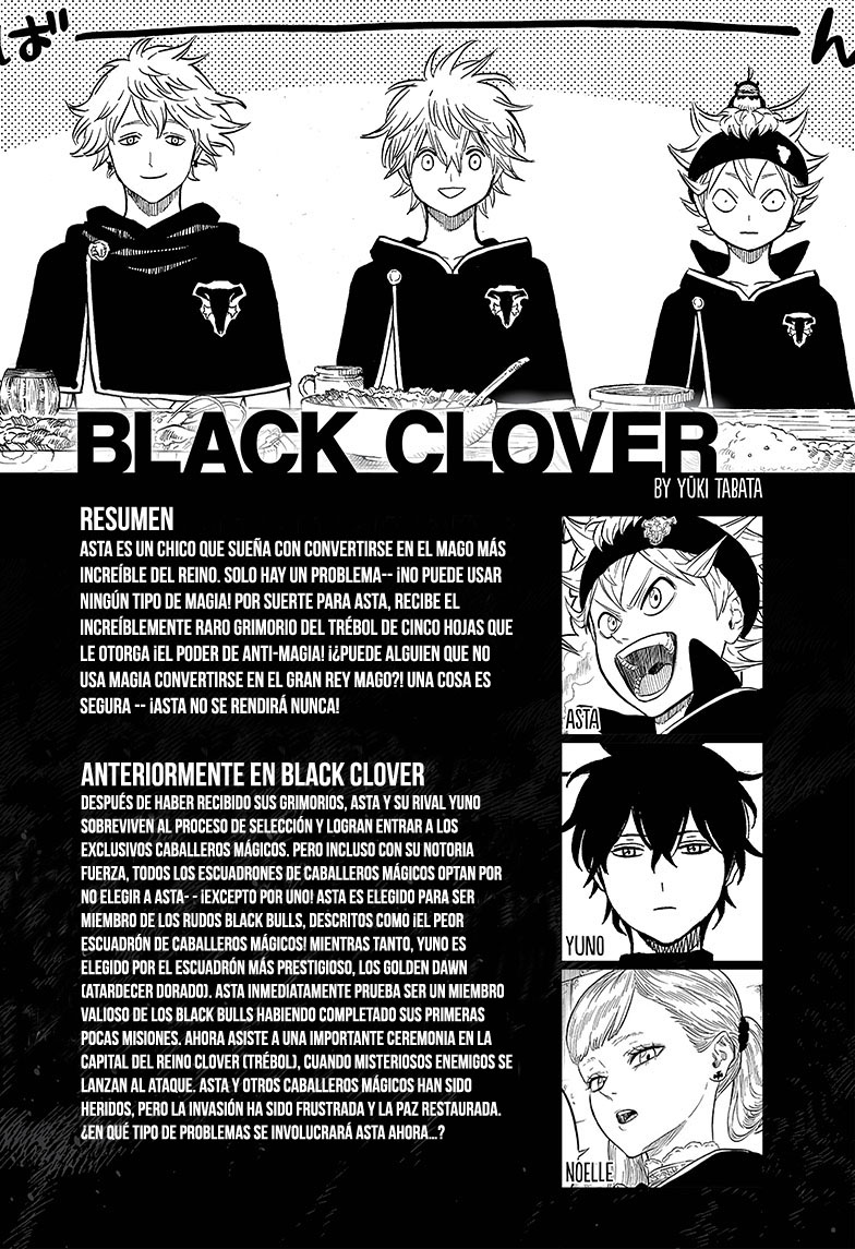 Read Black Clover es Manga Online