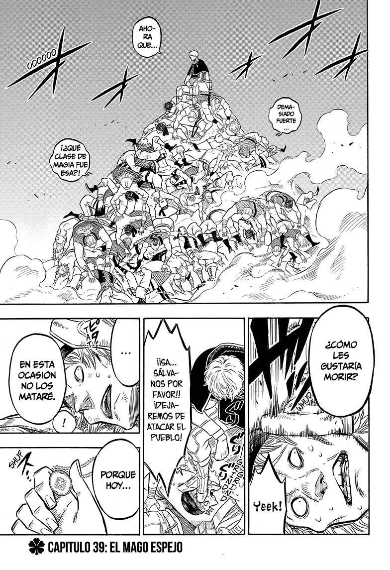 Read Black Clover es Manga Online