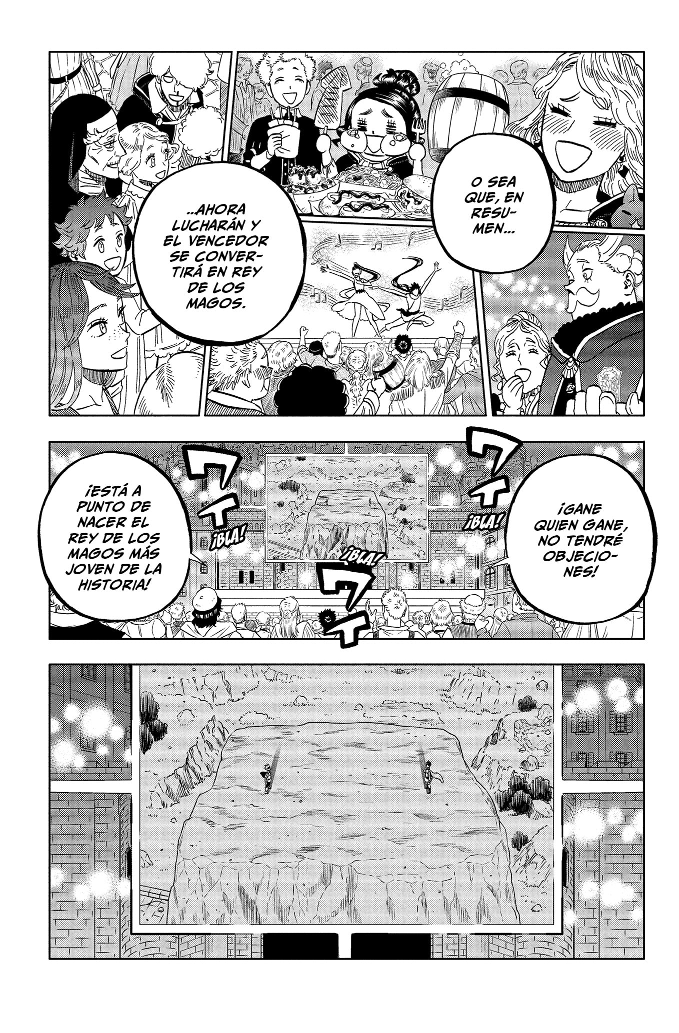 Read Black Clover es Manga Online