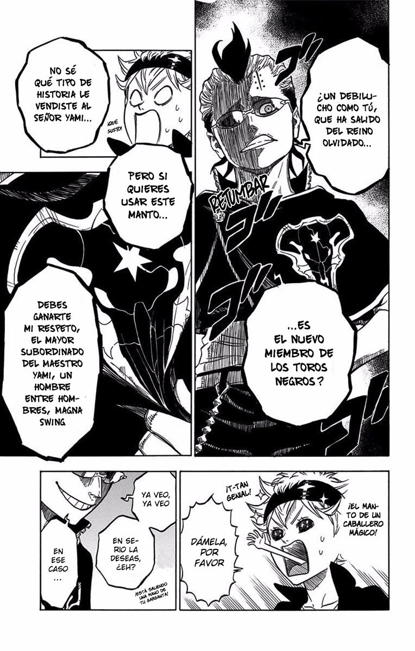 Read Black Clover es Manga Online