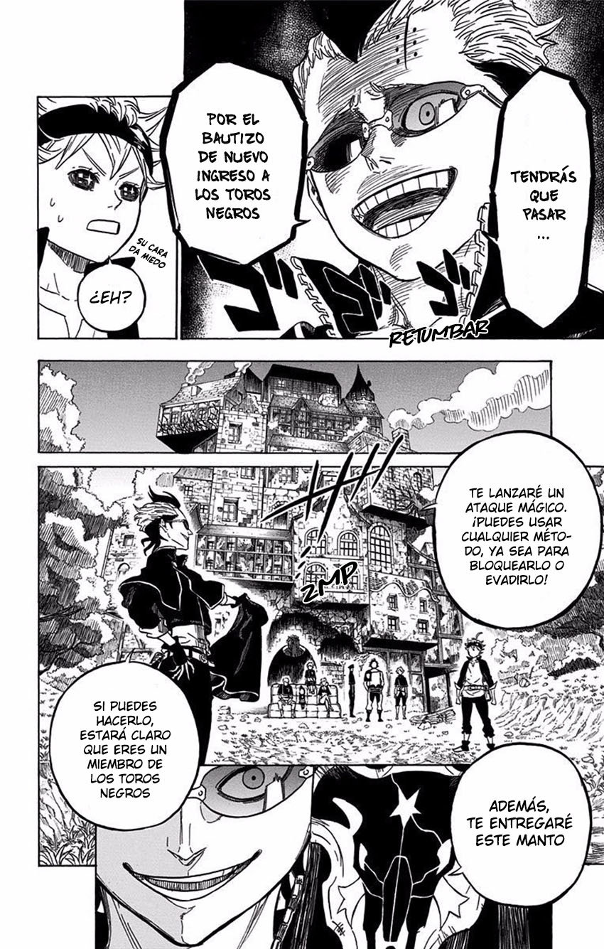 Read Black Clover es Manga Online