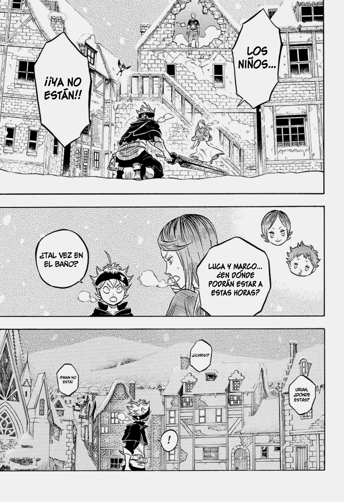 Read Black Clover es Manga Online