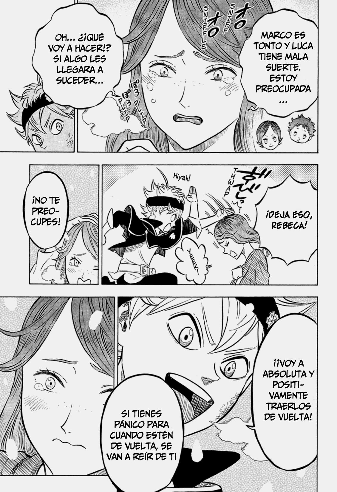 Read Black Clover es Manga Online
