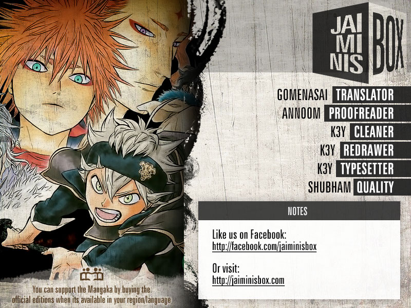 Read Black Clover es Manga Online