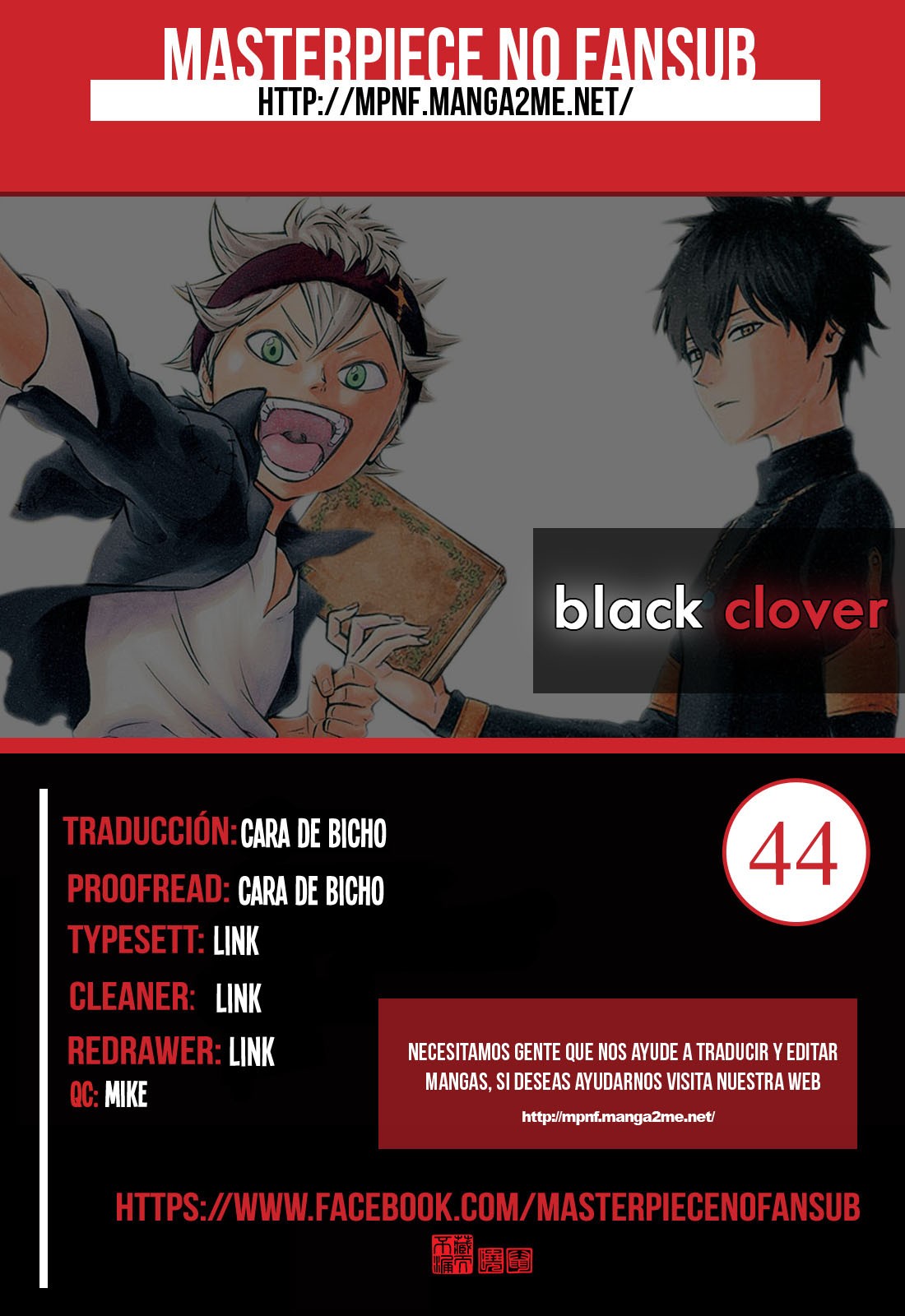 Read Black Clover es Manga Online