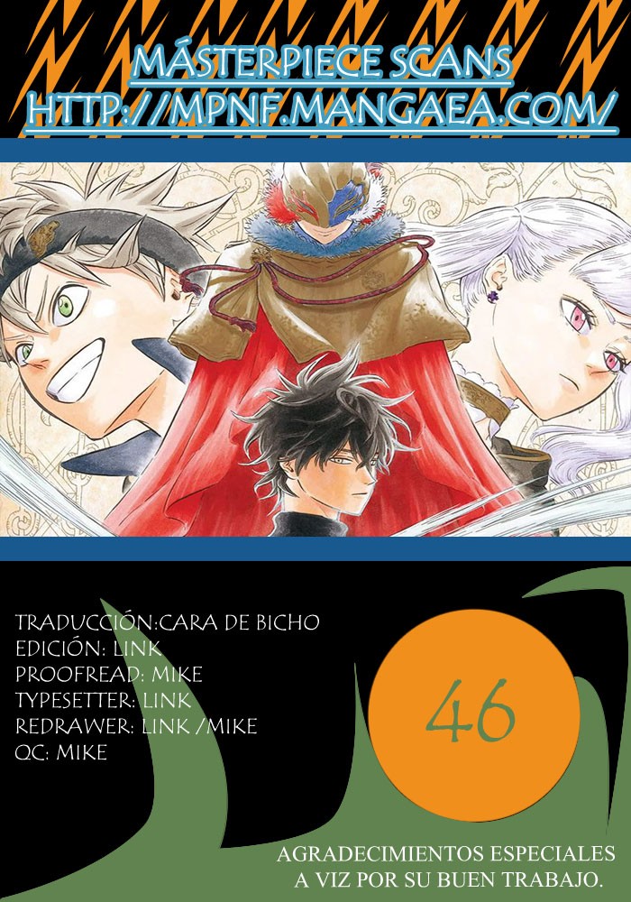 Read Black Clover es Manga Online