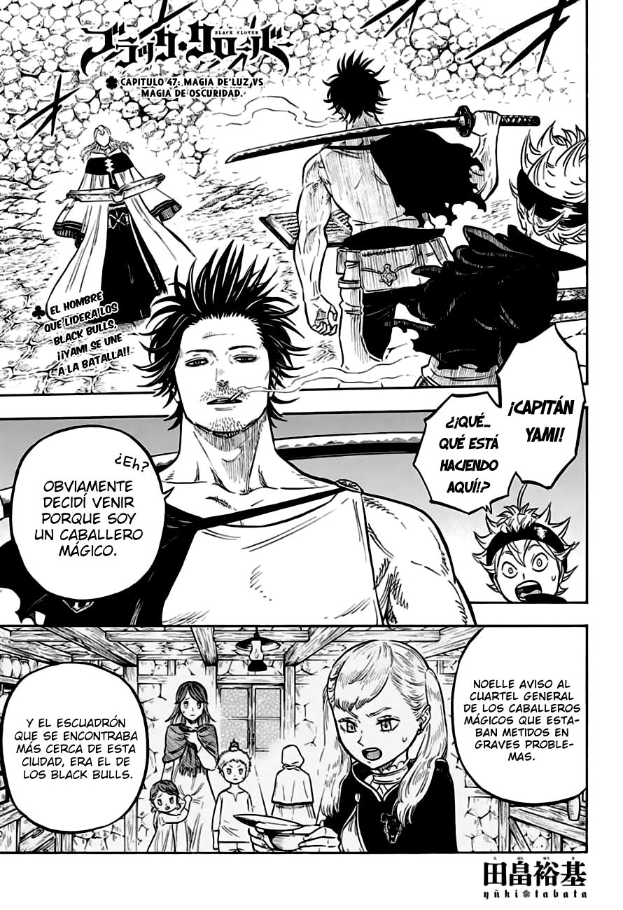 Read Black Clover es Manga Online