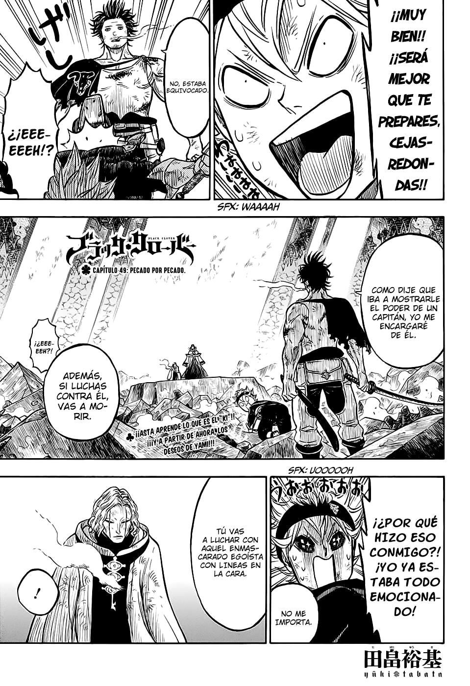 Read Black Clover es Manga Online