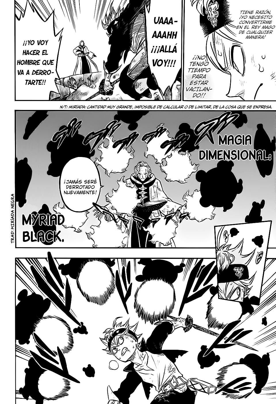 Read Black Clover es Manga Online