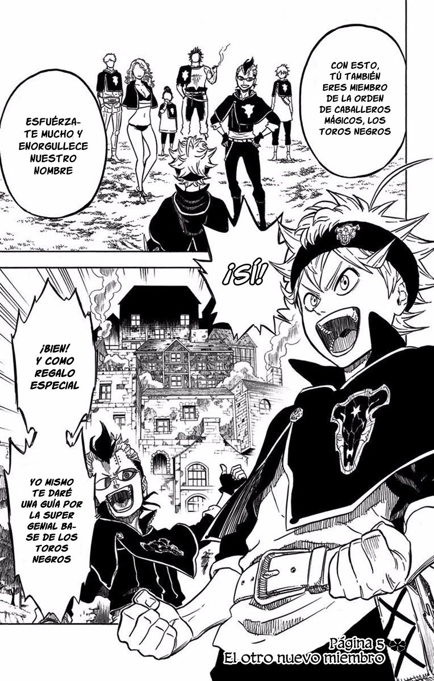Read Black Clover es Manga Online
