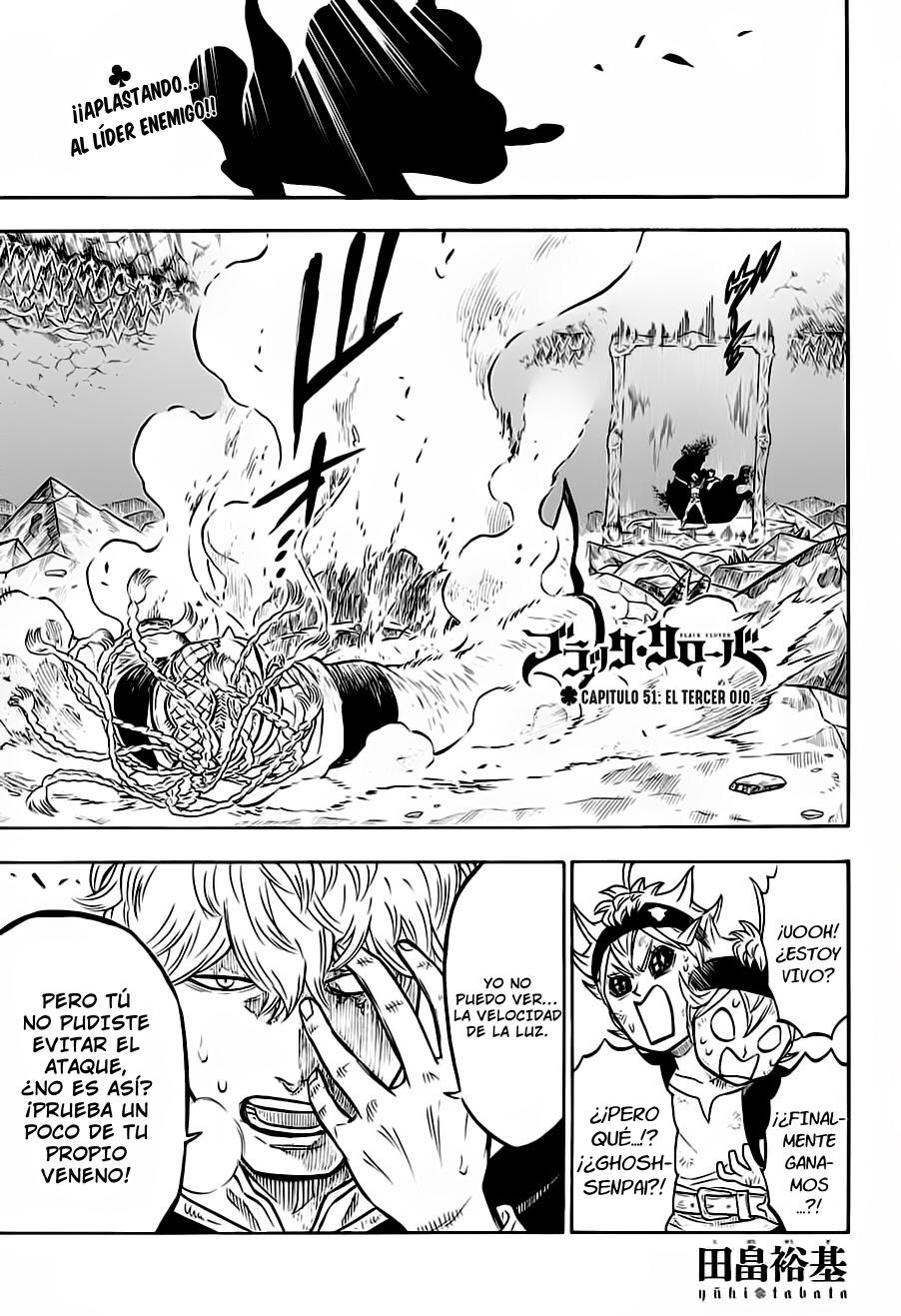 Read Black Clover es Manga Online