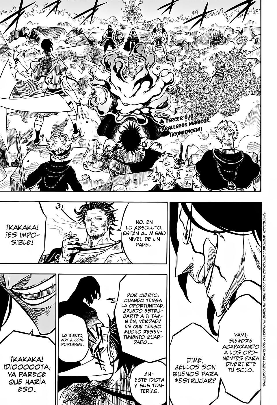 Read Black Clover es Manga Online