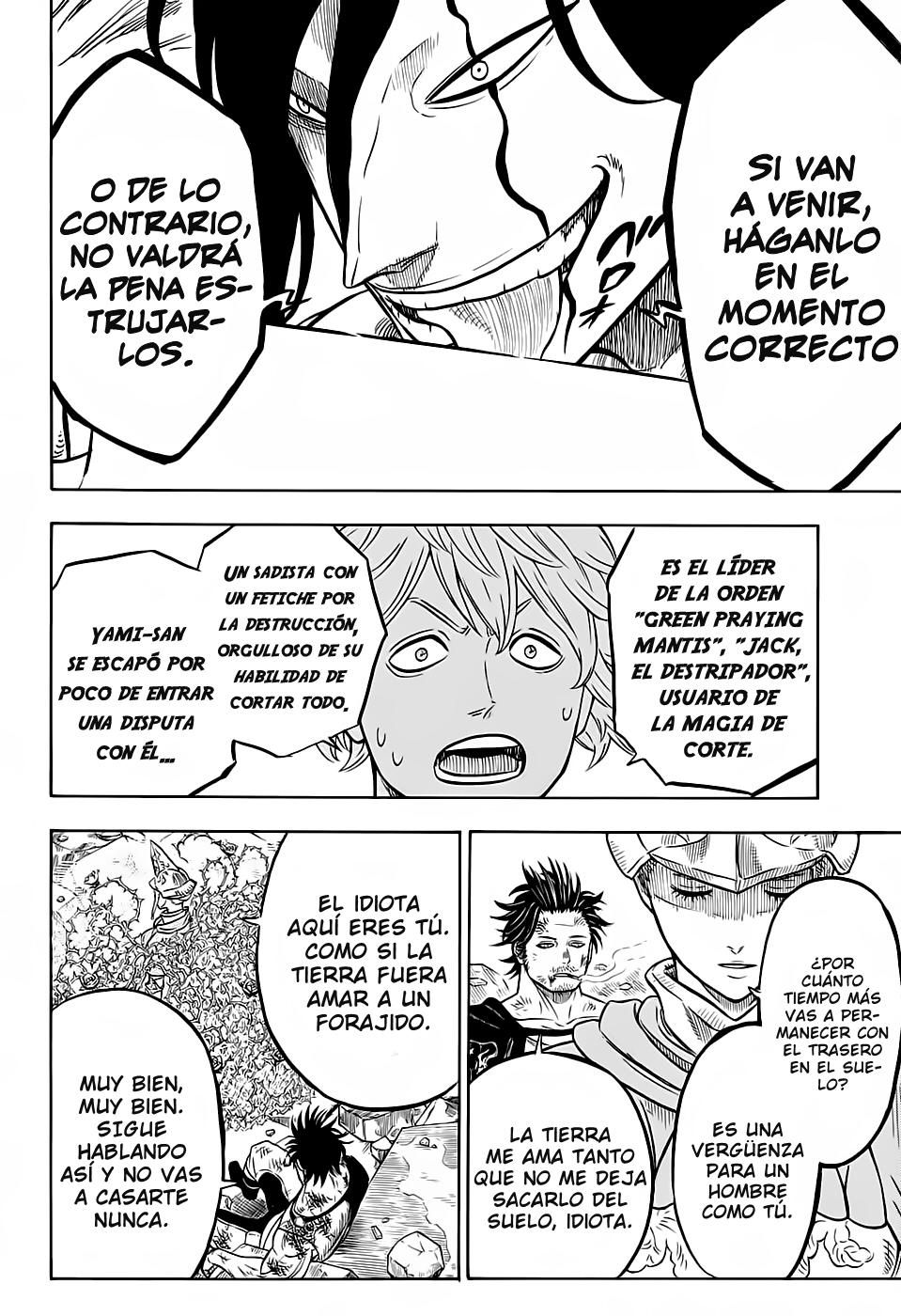 Read Black Clover es Manga Online