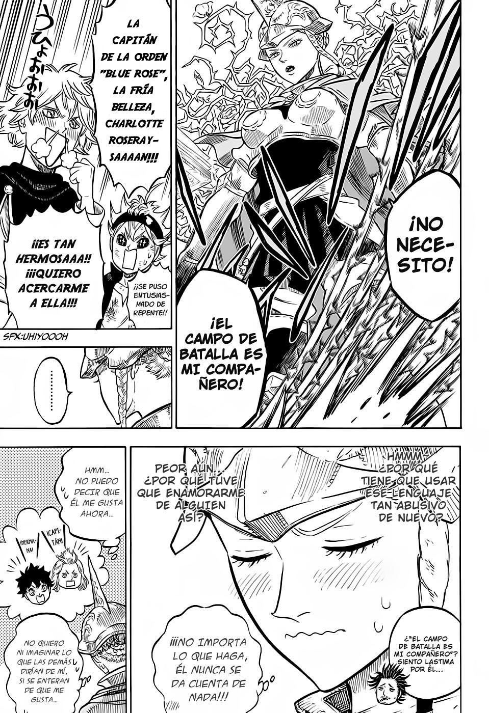 Read Black Clover es Manga Online