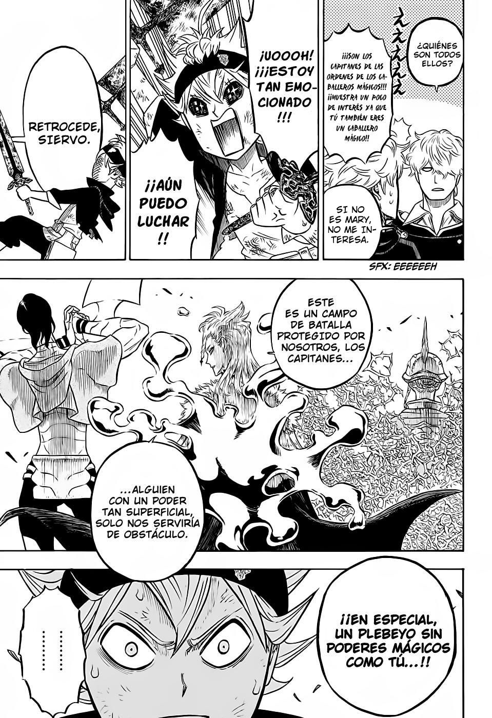 Read Black Clover es Manga Online