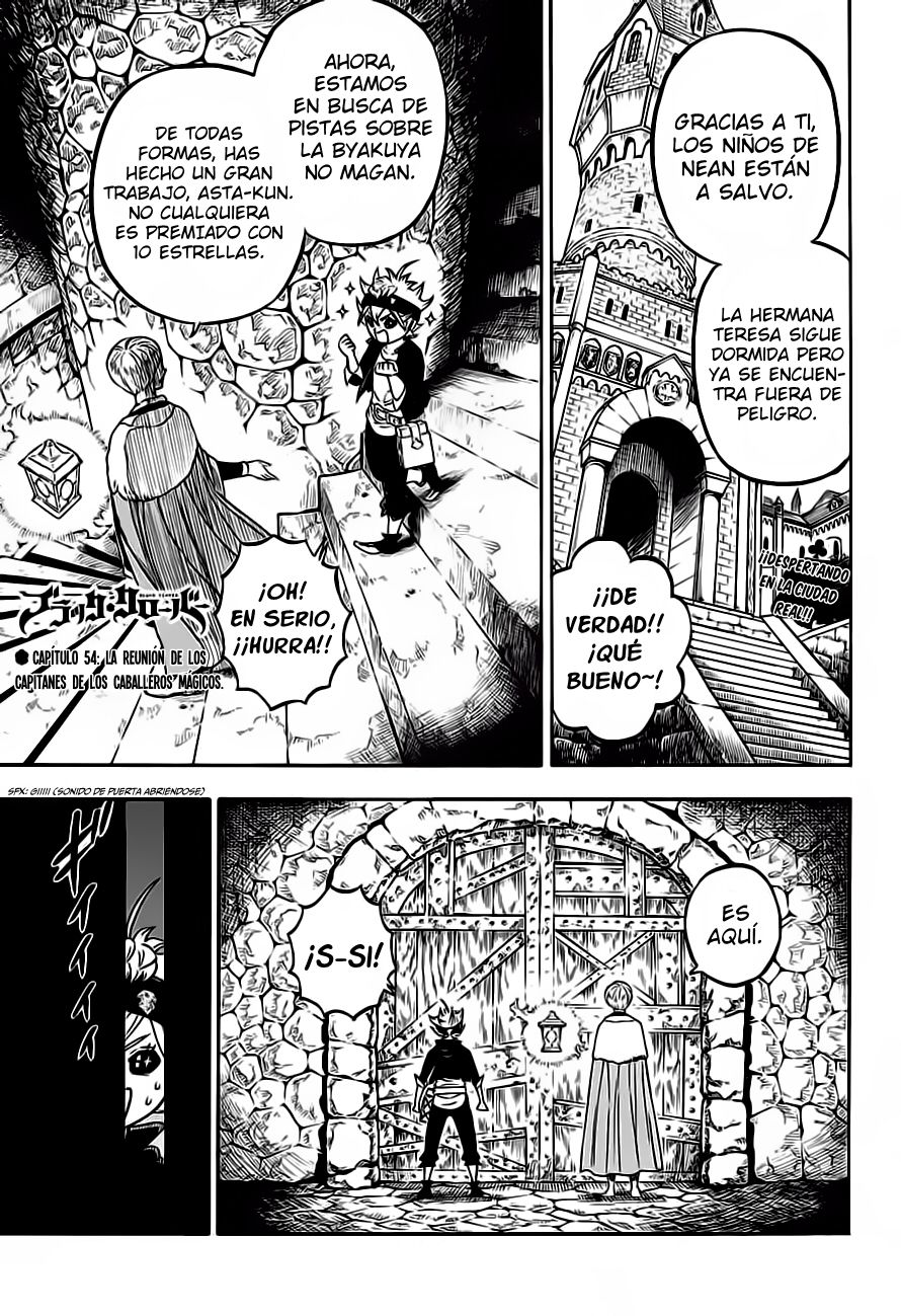 Read Black Clover es Manga Online