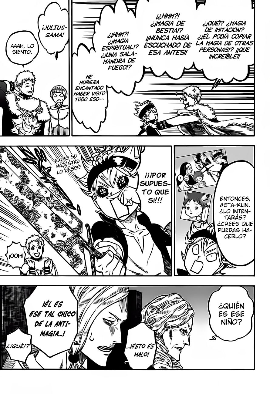 Read Black Clover es Manga Online