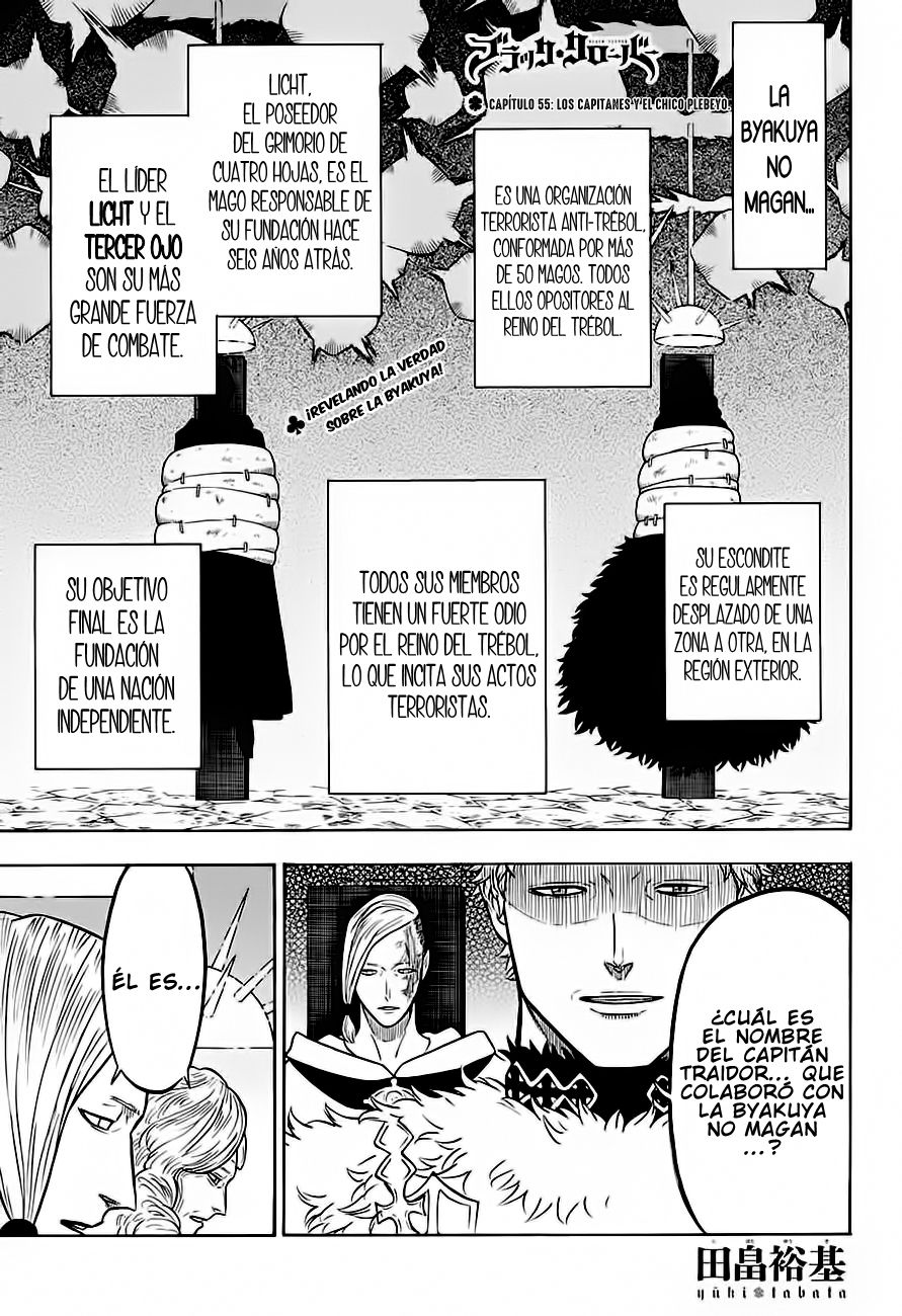 Read Black Clover es Manga Online