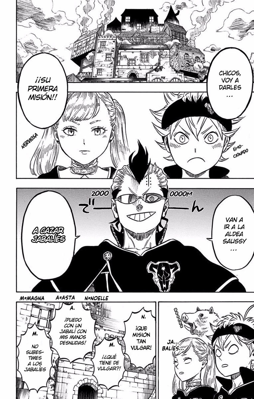 Read Black Clover es Manga Online